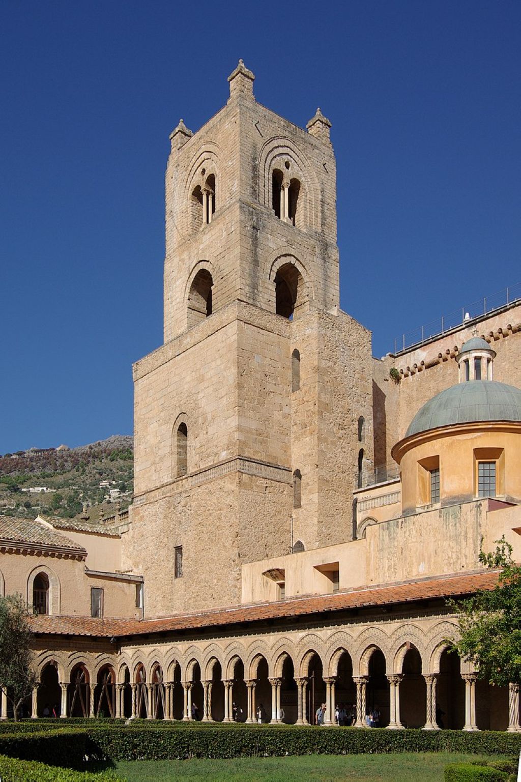 Italy Sicily Monreale Cathedral La Cathédrale De Monreale
