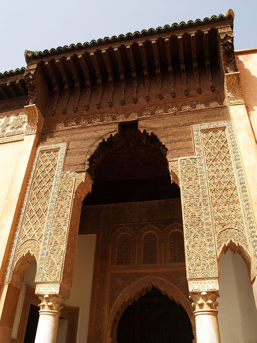 Marrakech Mausoleos sadíes Les Tombeaux Saadiens  Marrakech