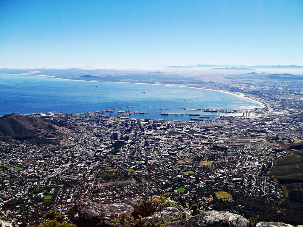Cape Town View from Table Mountain ProvinceDuCap