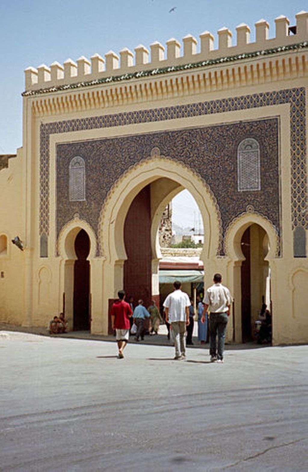 Fès Bab Bou Jeloud Ville De Fès