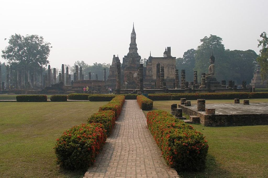 Sukhothai Wat Mahathat Thailand Ruines De Sukhothai