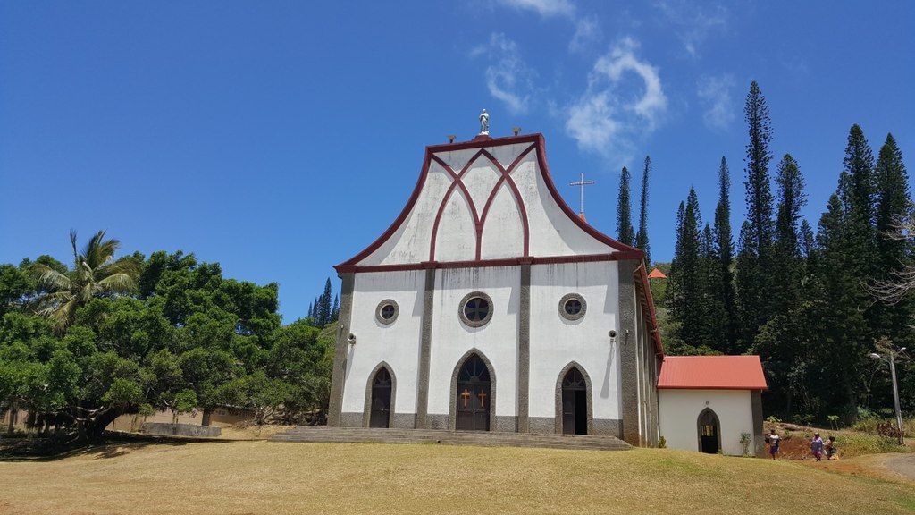 EGLISE NOTRE-DAME DE L'ASSOMPTION - VAO, ILE DES PINS, NOUVELLE-CALEDONIE. Ile Des Pins