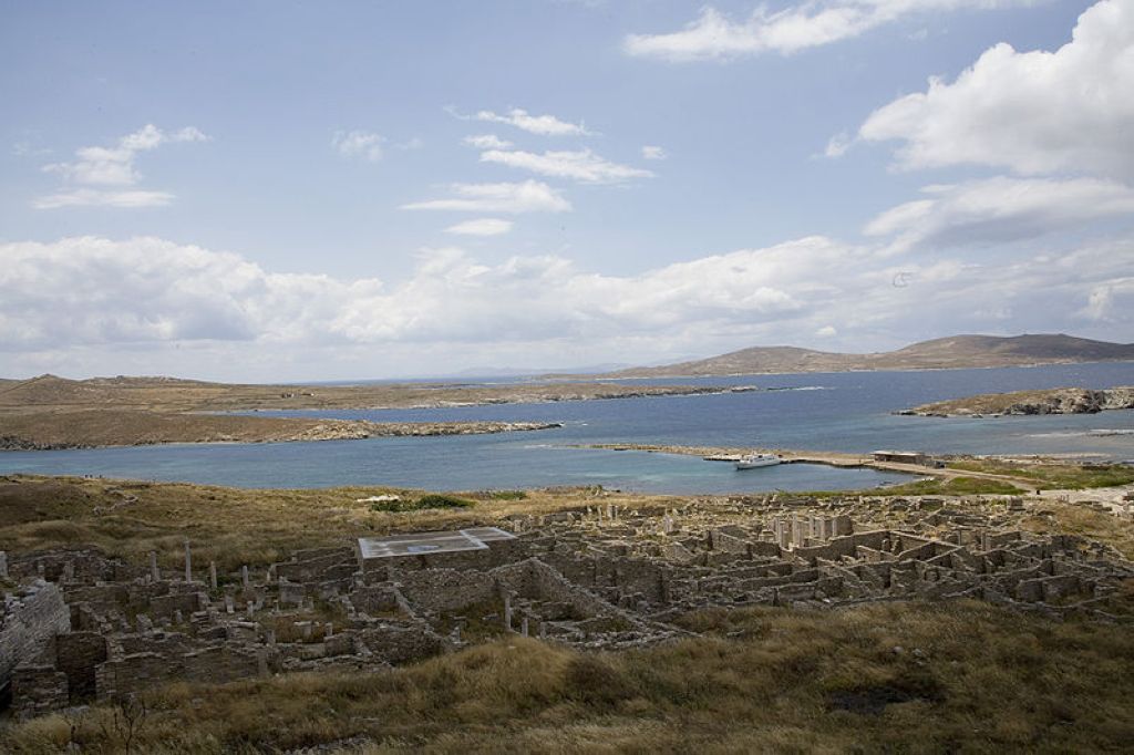 Ruinas de Delos islas Cícladas Grecia Délos