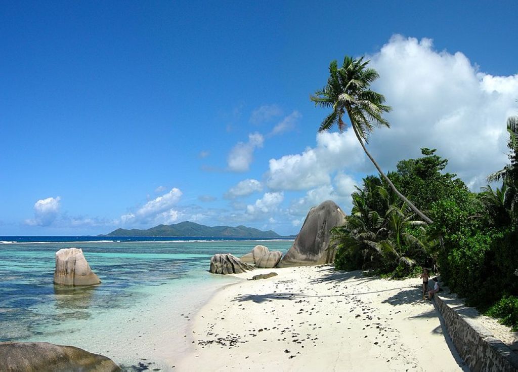 Une plage magnifique dAnse Source dArgent sur lîle de La Digue dans les Seychelles Anse Source Dargent