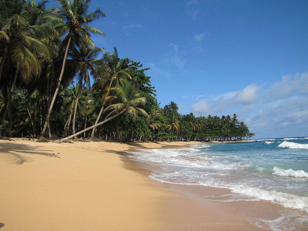 Sao Tome Praia Inhame Plages De Sao Tome