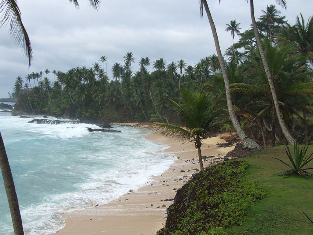 Ilhéu das Rolas  Santo António Beach Sao Tome and Principe Plages De Sao Tome