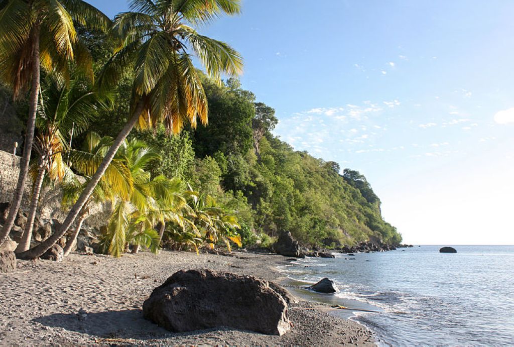 Batalie Bay Dominica Plongée À Dominique