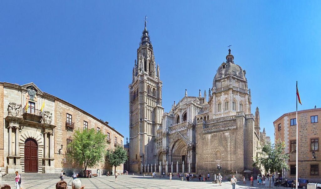 Catedral de Toledo Spain y Palacio Arzobispal Cathédrale De Santa Maria À Tolède