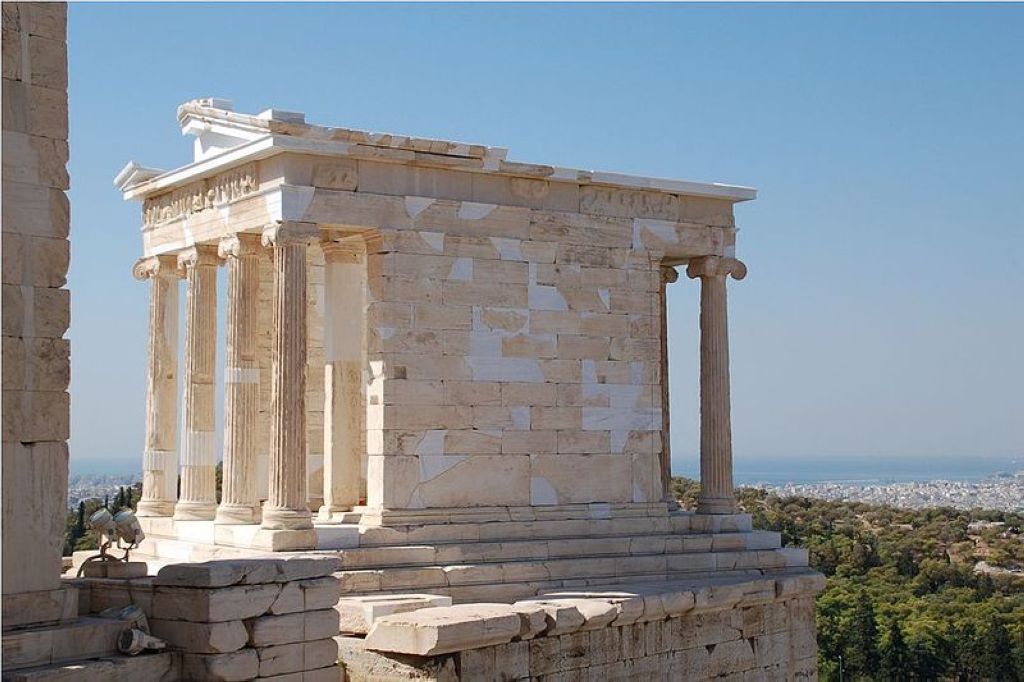 Le temple dAthéna Nikè après son anastylose Temple Dathéna Niké