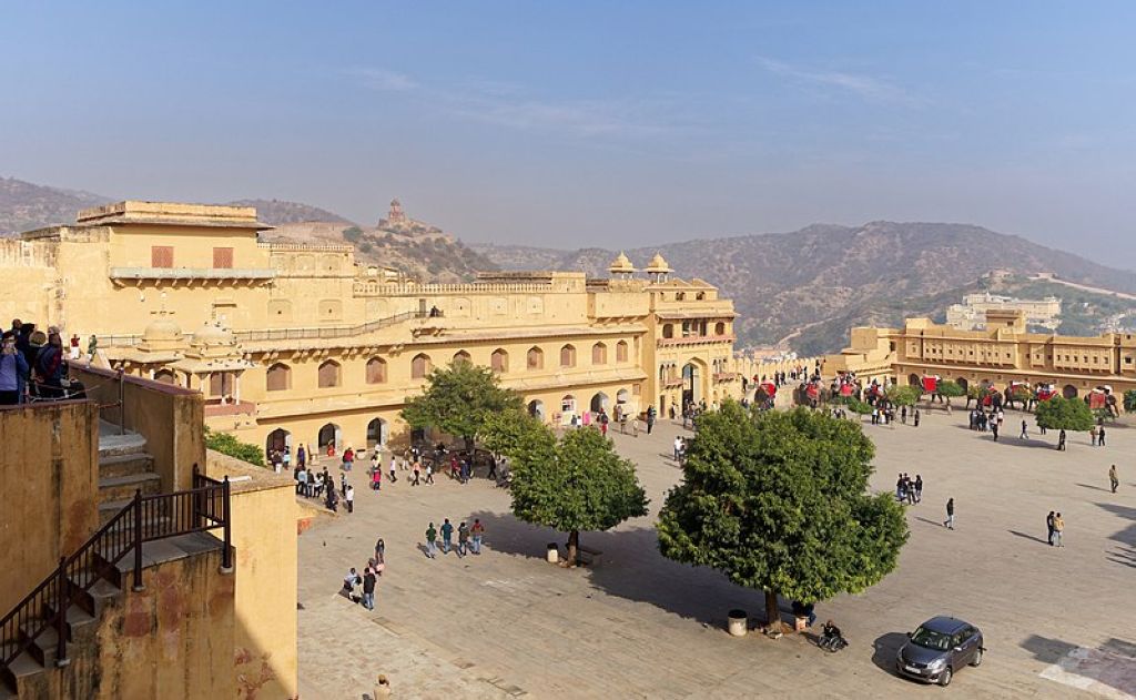 Jaleb Chowk courtyard Amber Fort Jaipur Amber Fort