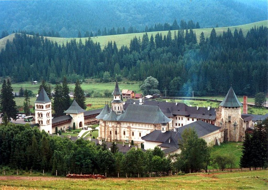 Medieval Putna monastery Manastirea Putna