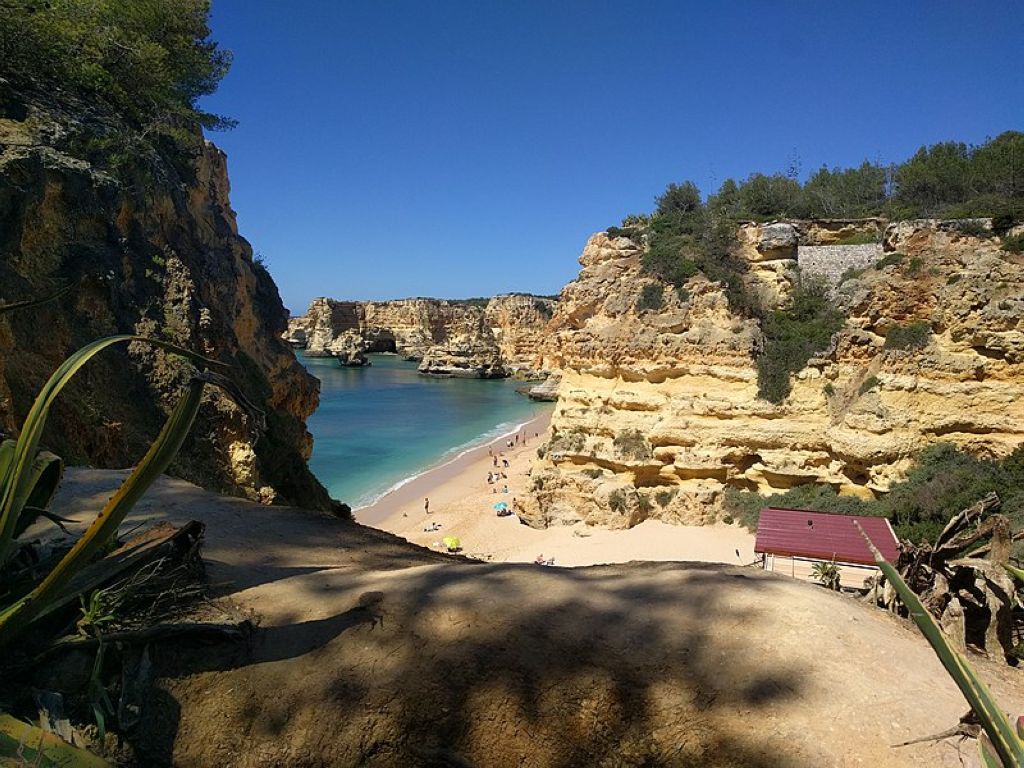 Praia da Marinha in Algarve Portugal Praia Da Marinha