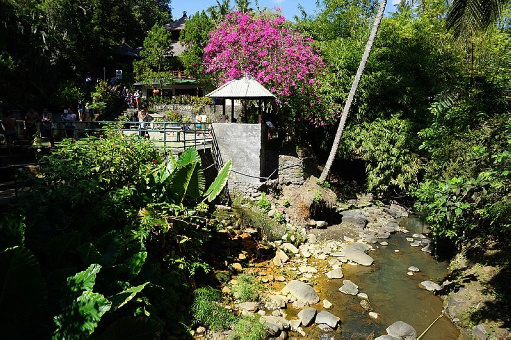 The famous Banjar Hot Springs in Bali Sources Chaudes De Banjar