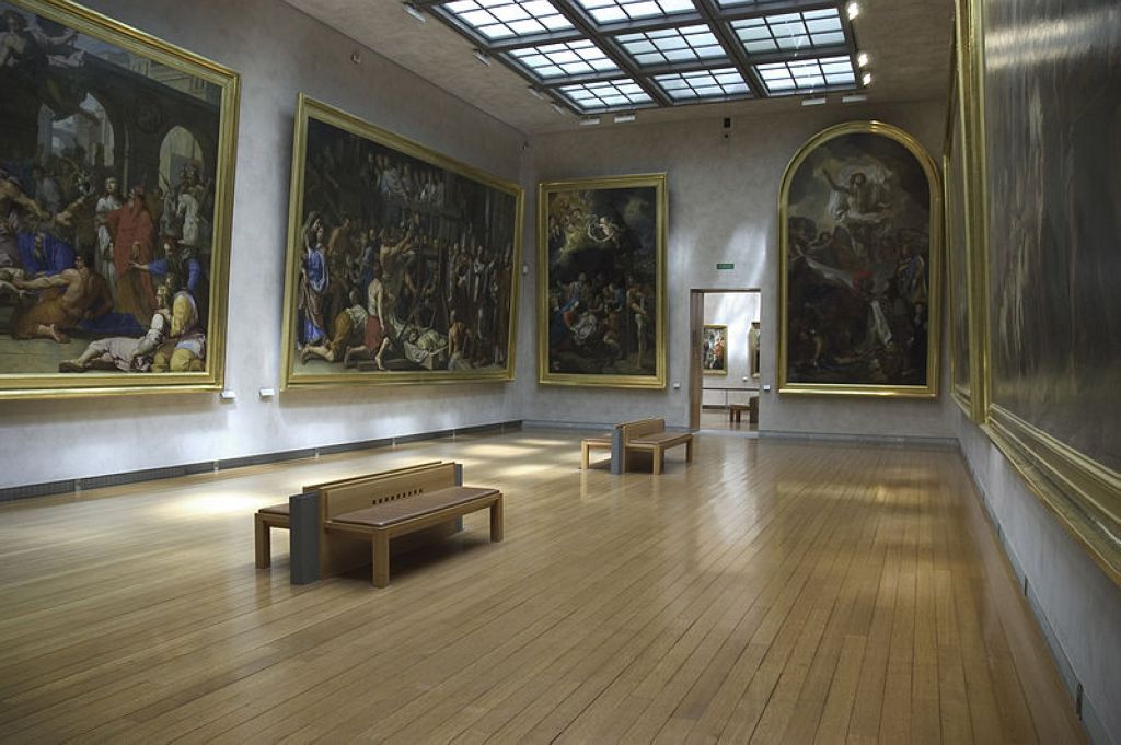 salle des collections de peintures du musée des BeauxArts de Lyon Musée Des Beaux Arts De Lyon