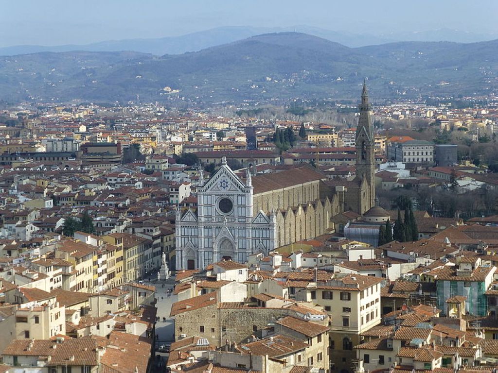 Basilica di Santa Croce Santa Croce Centro Storico Firenze Italy Basilique Santa Croce