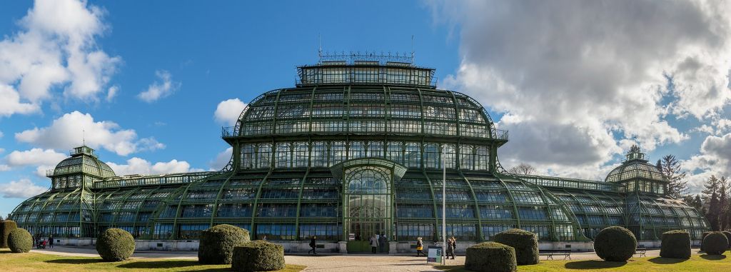 Palm House Schönbrunn Vienna Austria Palais Et Jardins De Schönbrunn