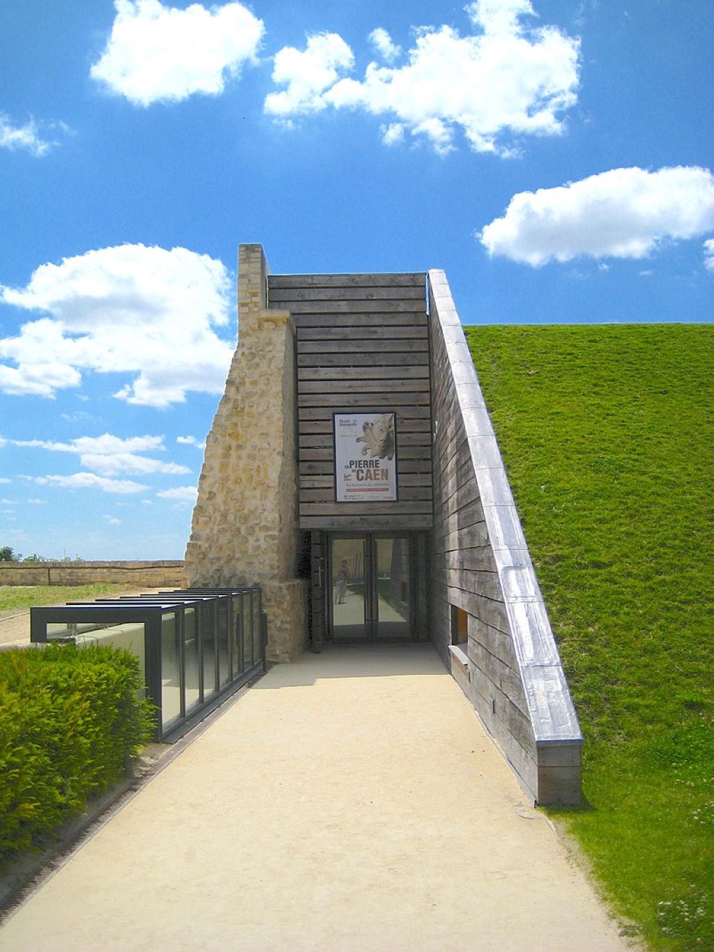 entrée de la salle des Remparts musée de Normandie à Caen Calvados BasseNormandie Le Musée De Normandie  Caen
