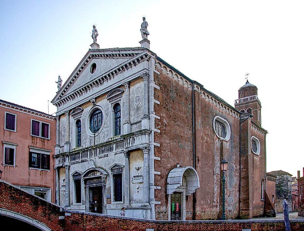 Venice the church of San Sebastiano  San Sebastiano