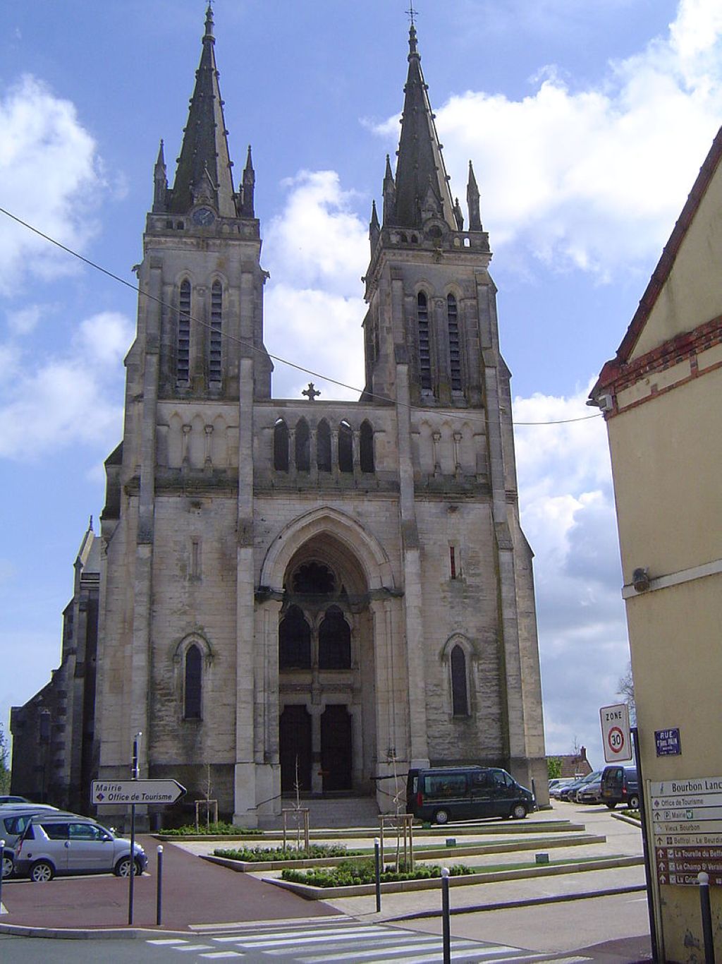 BourbonLancy  Léglise BourbonLancy