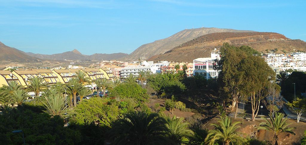 Playa de las Americas and Montaña Chayofita PlayaDeLasAmericas