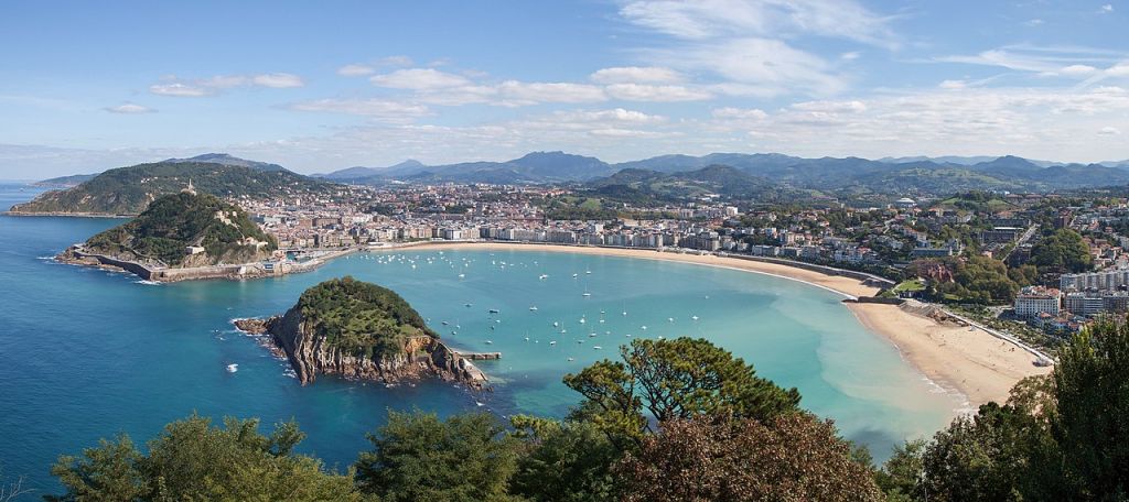 Panorama from Monte Igueldo Saint-Sebastien-1