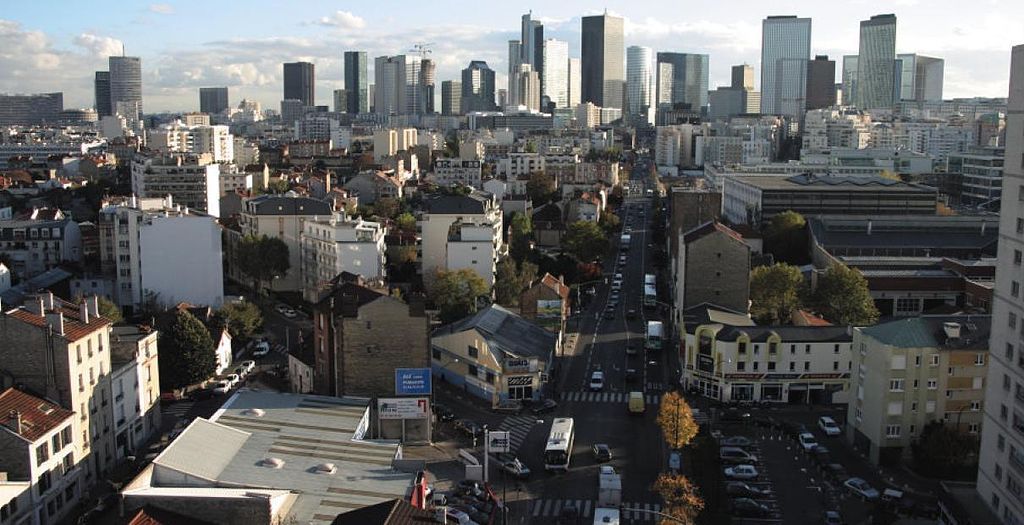 Courbevoie vue de la GarenneColombes Courbevoie
