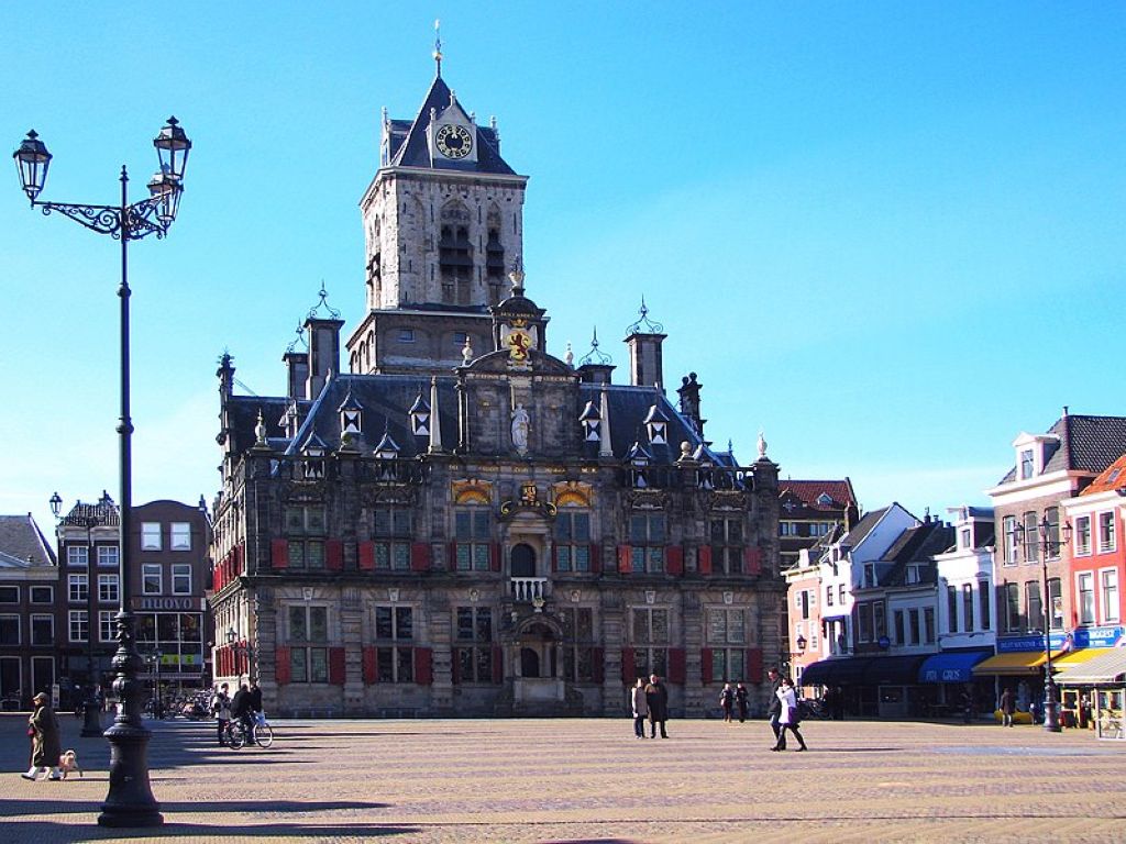 Hôtel de ville de Delft. Delft