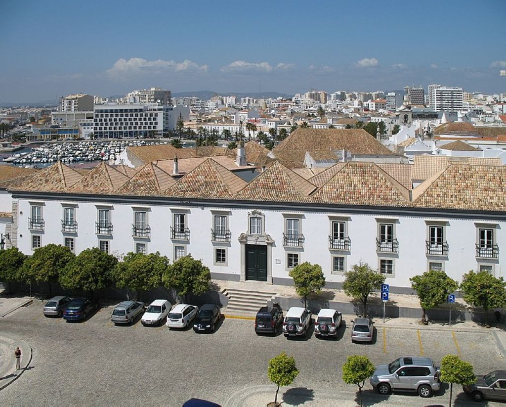 Faro Portugal Sé Square Episcopal Palace Faro