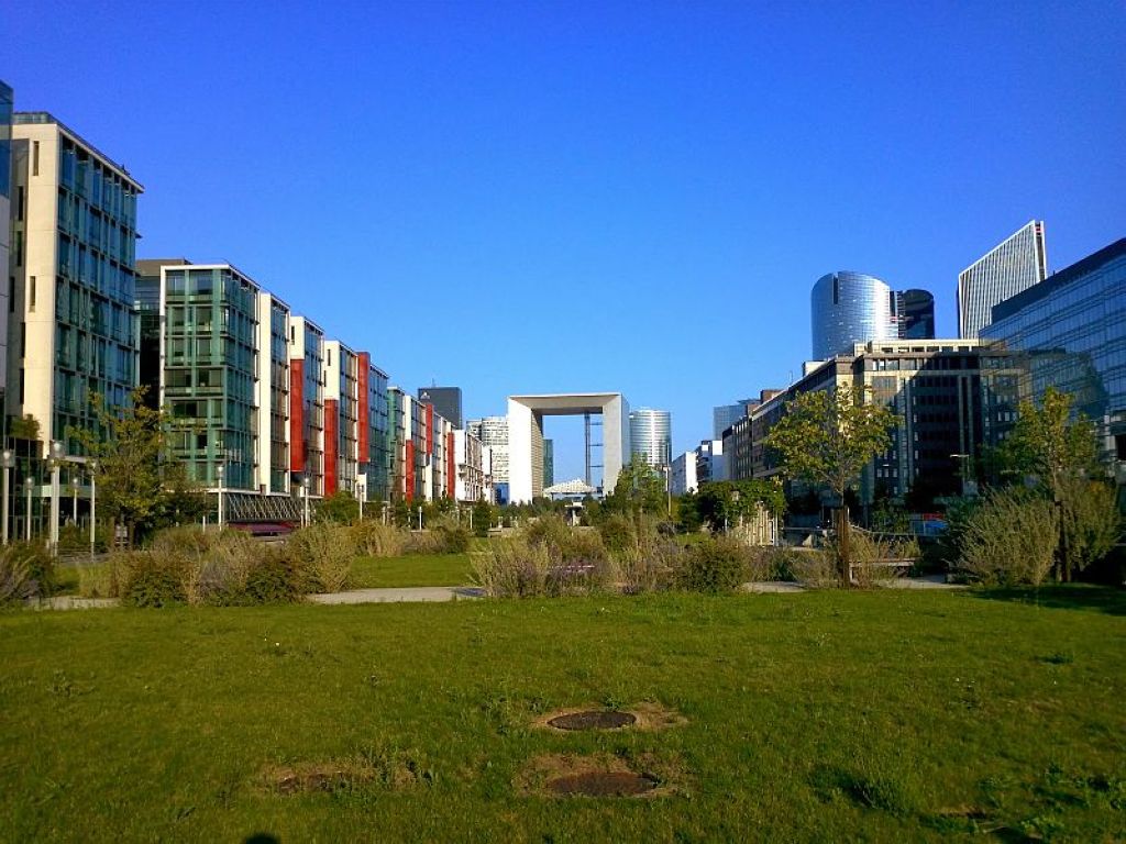 Les Terrasses de Nanterre avec vue sur la Grande Arche Nanterre