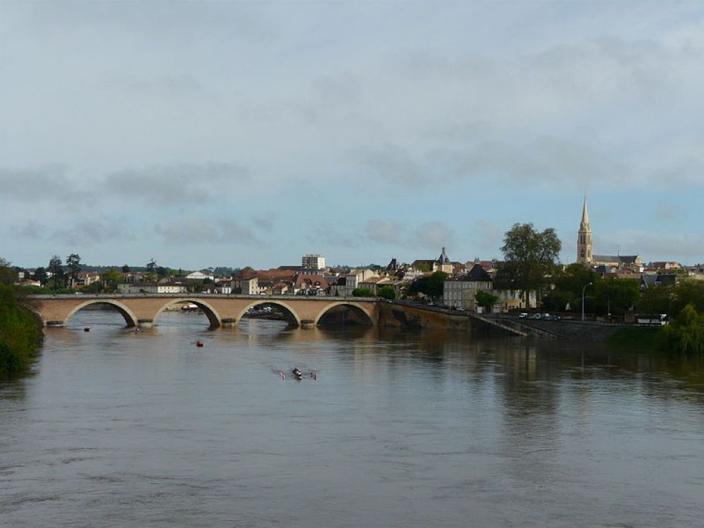 The Dordogne at Bergerac Bergerac