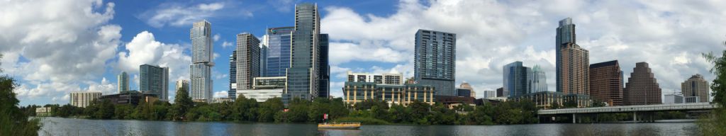 Panorama of Austin skyline Austin