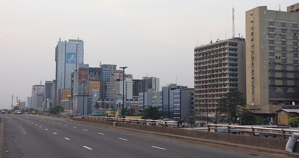 Skyline of Lagos Nigeria Lagos