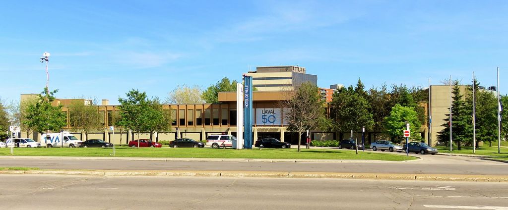 Laval City Hall on 1 Place du Souvenir Laval Quebec Canada Laval