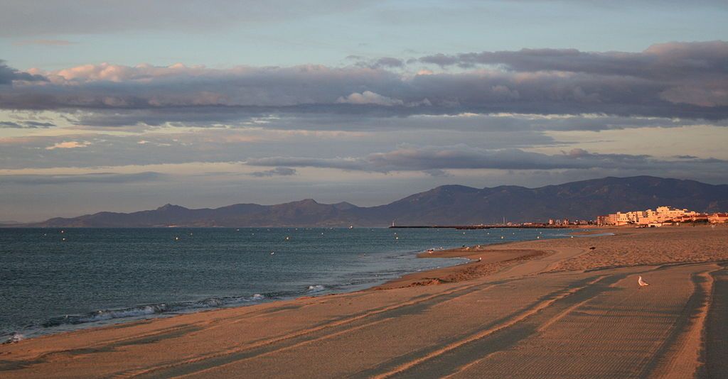 La plage du Lido LeBarcares
