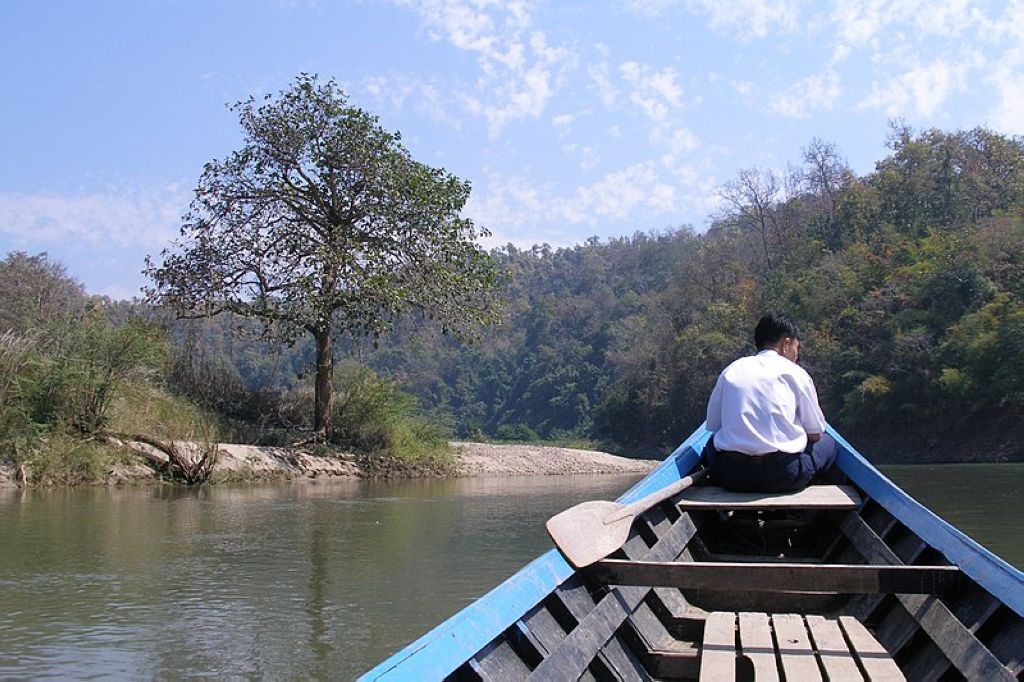 Pai River near Mae Hong Son Thailand MaeHongSon