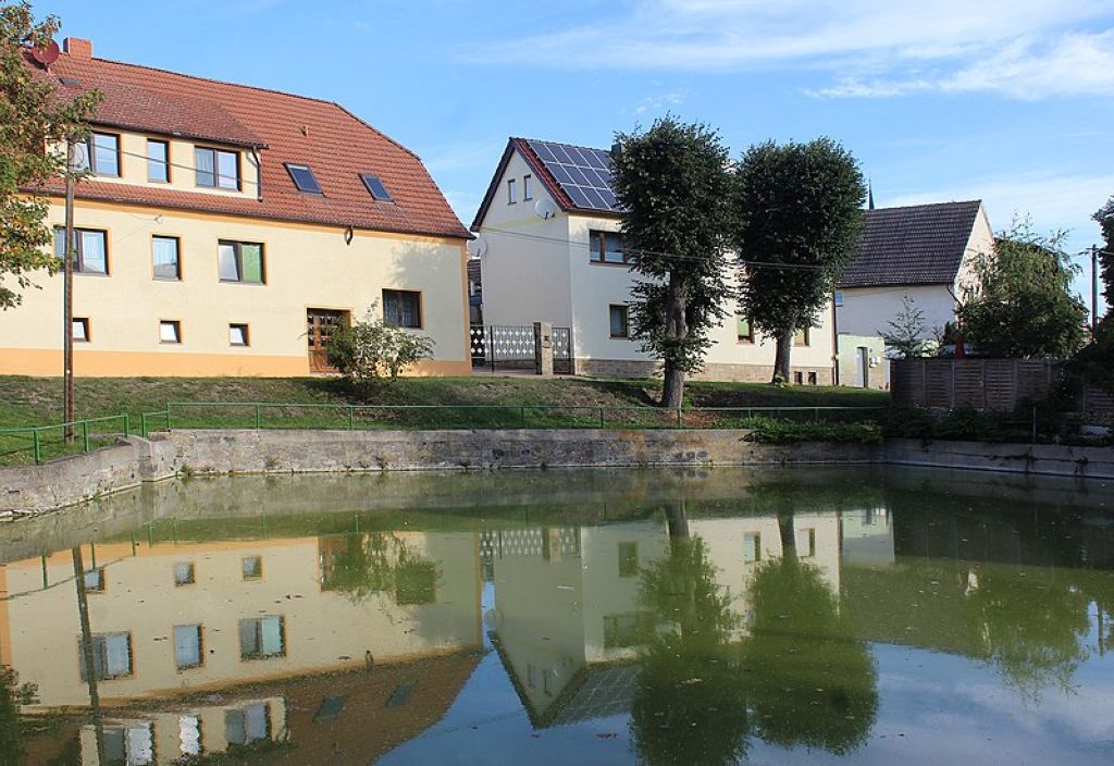 Mittelhausen Allstedt the pond Mittelhausen