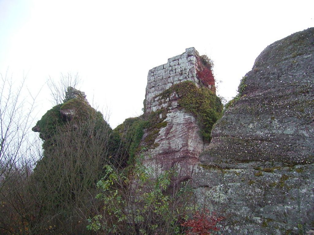 France Oberhaslach Château du Grand Ringelstein  Keep Oberhaslach