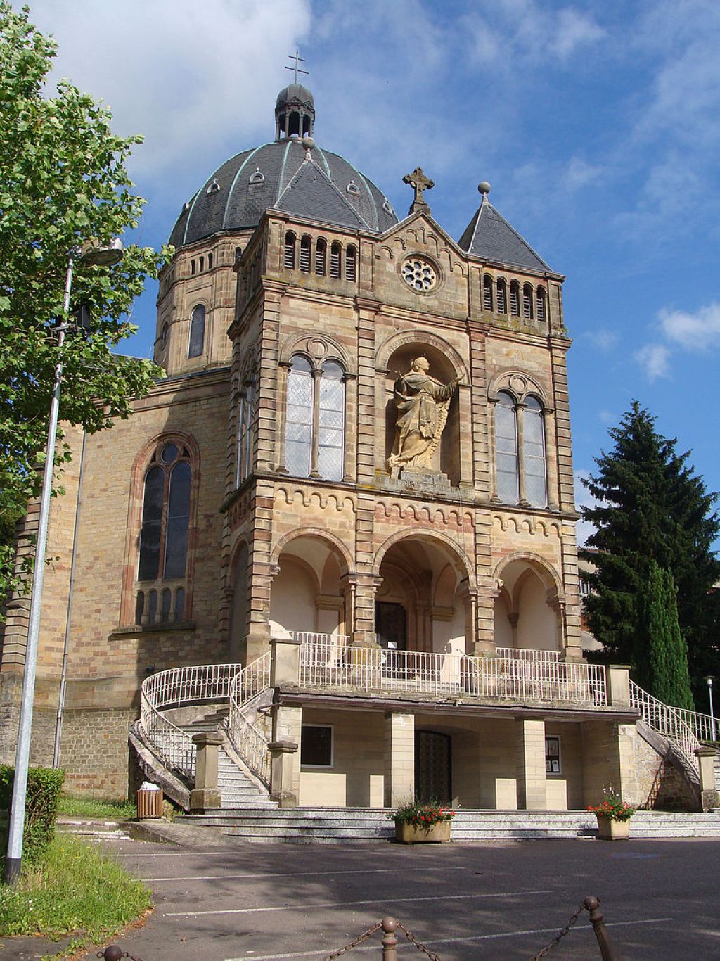 Basilica of NotreDamedeBonSecours in SaintAvold SaintAvold
