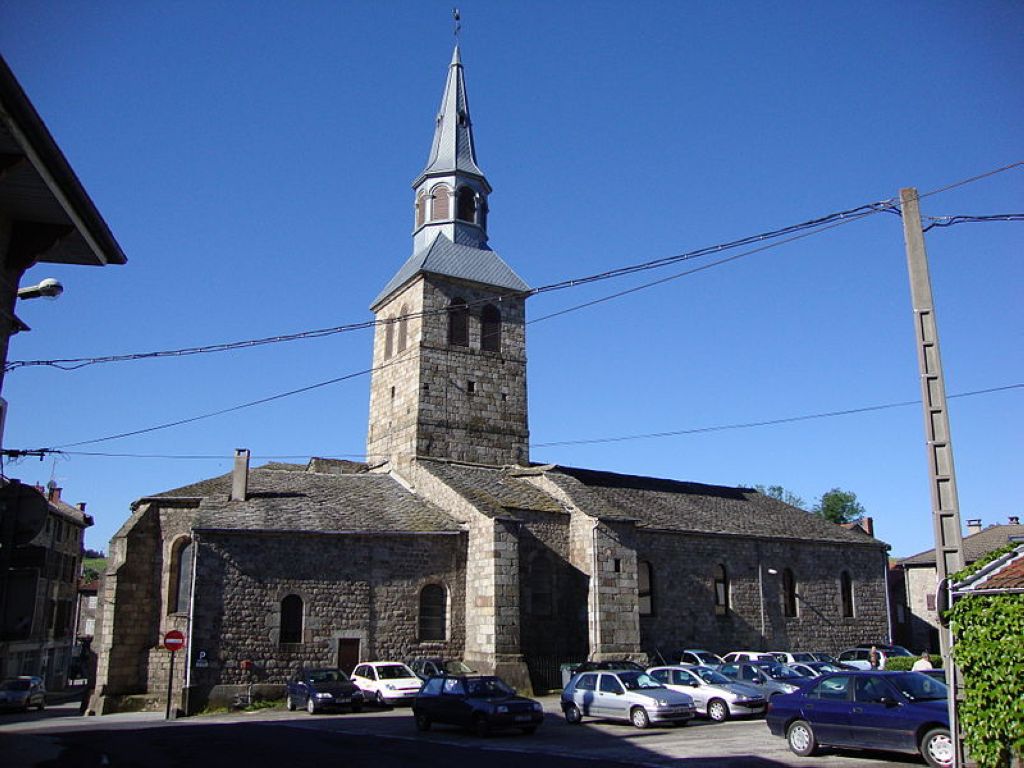église SaintMartin Tence HauteLoire France Tence