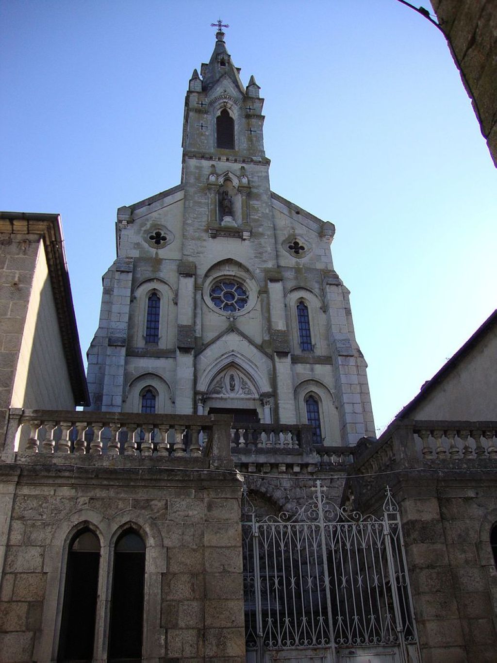 Tence HauteLoire Fr chapelle NotreDame du Perpétuel Secours Tence