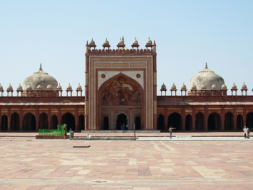 Jama Masjid at FatehpurSikrî  near Agra in India FatehpurSikri