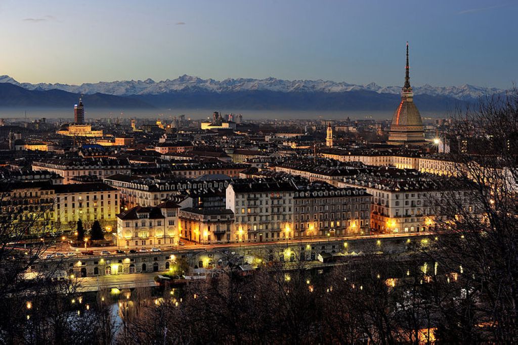 Turin as seen from w:Monte dei Cappuccini, Turin Torino