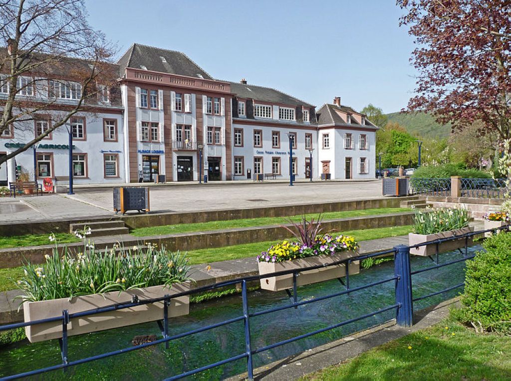 Bureau central  ancien siège de la société De Dietrich à NiederbronnlesBains BasRhin NiederbronnLesBains