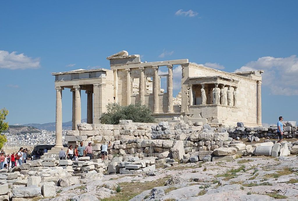Greece Athen Acropolis Erechtheum Acropole Dathènes