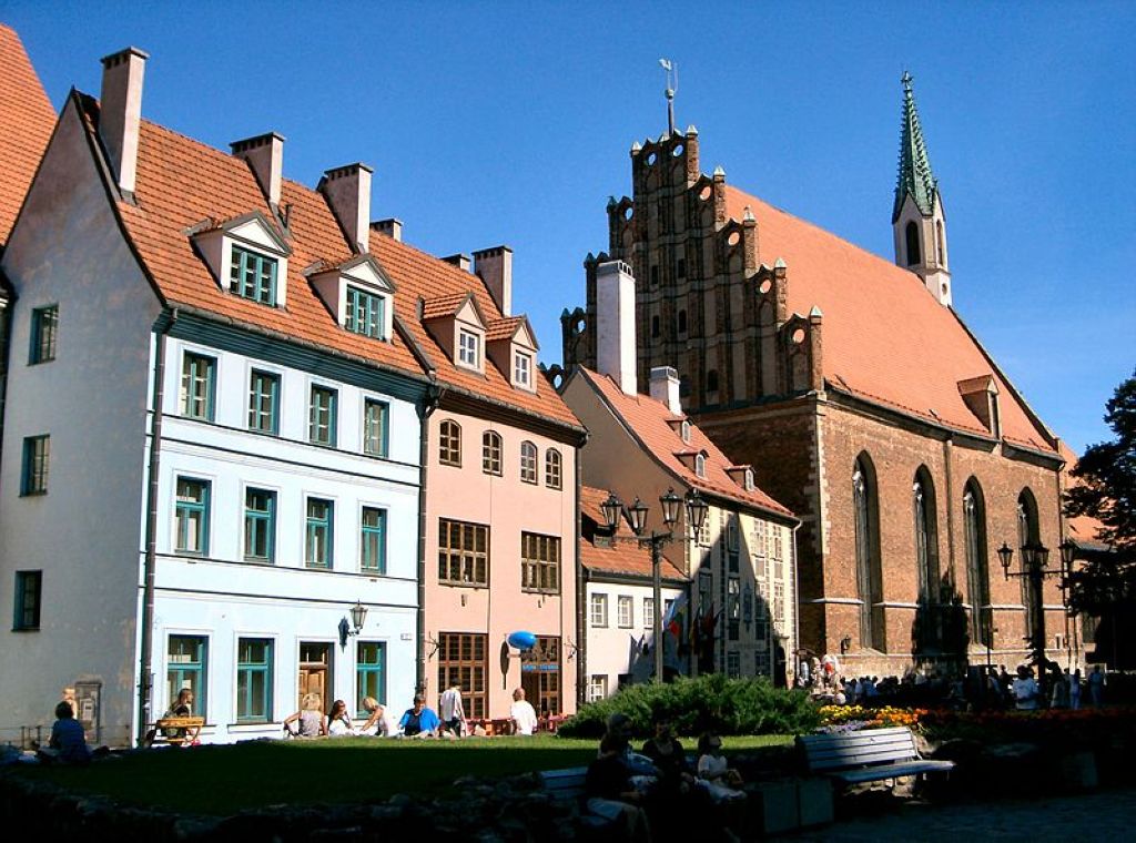 Johanneskirche in Riga Centre Historique De Riga