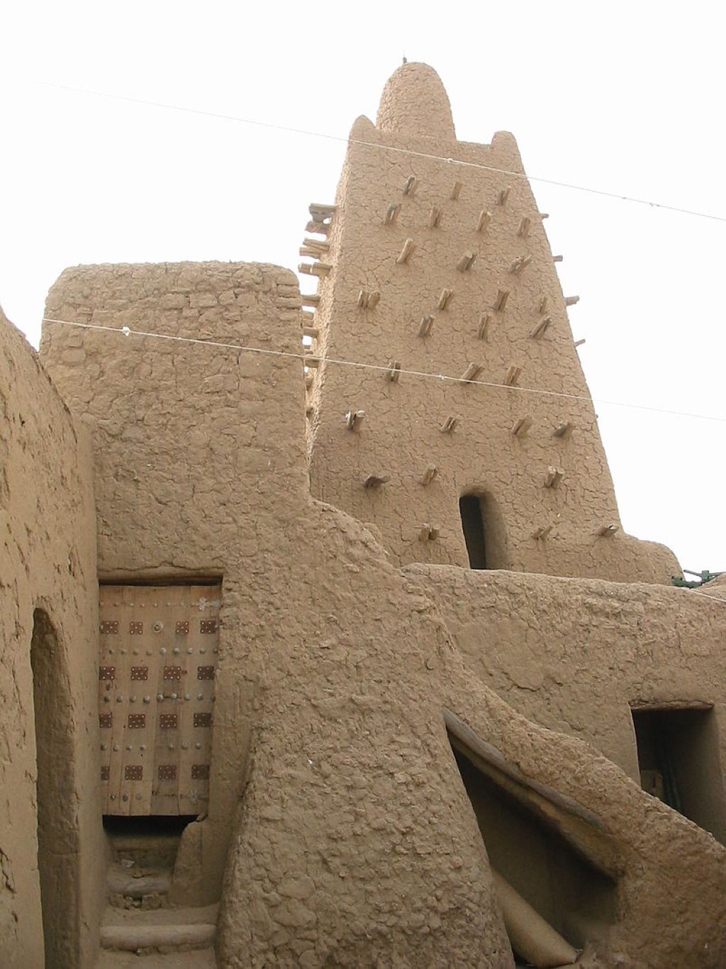 Cour de la mosquée de Djingareiber, Tombouctou Tombouctou