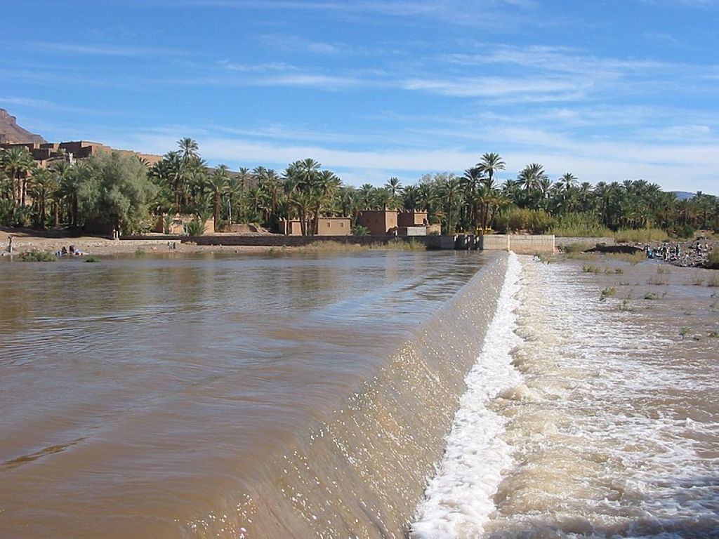 Draâ river in Agdz La Vallée Du Draa  Au Départ De Ouarzazate