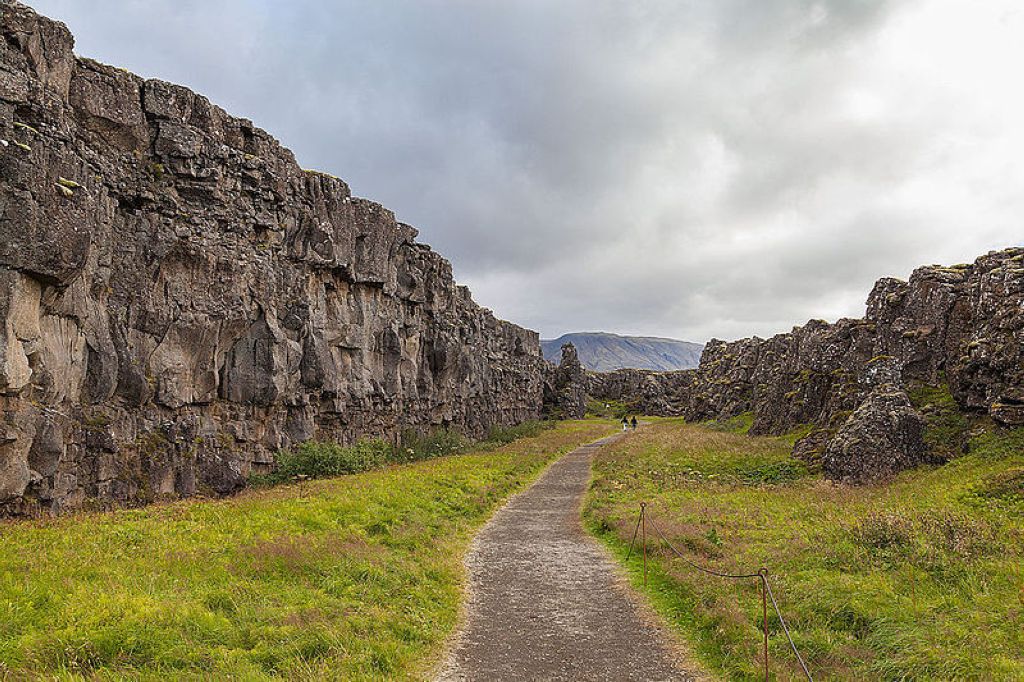 Roca de la Ley Parque Nacional de Þingvellir Suðurland Islandia Parc National De Pingvellir