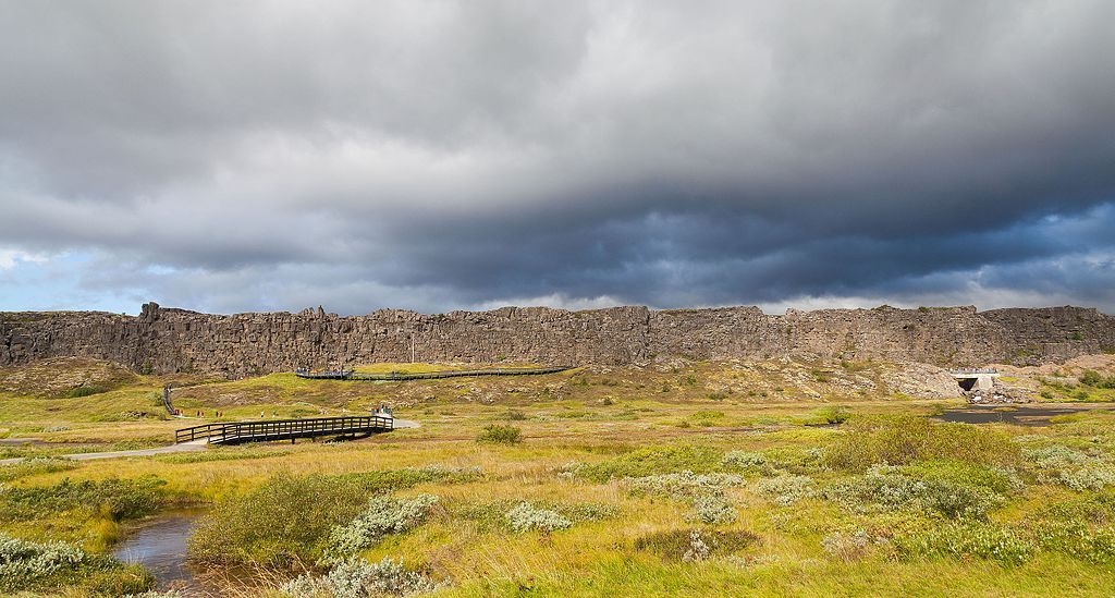 Roca de la Ley Parque Nacional de Þingvellir Suðurland Islandia Parc National De Pingvellir