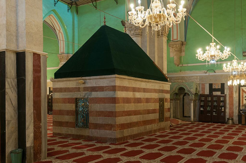 Intérieur dune des salles au tombeau des Patriarches Hébron Hébron Et Le Tombeau Des Patriarches